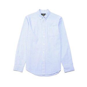Portuguese Flannel Atlantico Blue Stripe Medium
